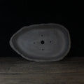 Handmade purple clay flower pot with unique shape in various size and colour options