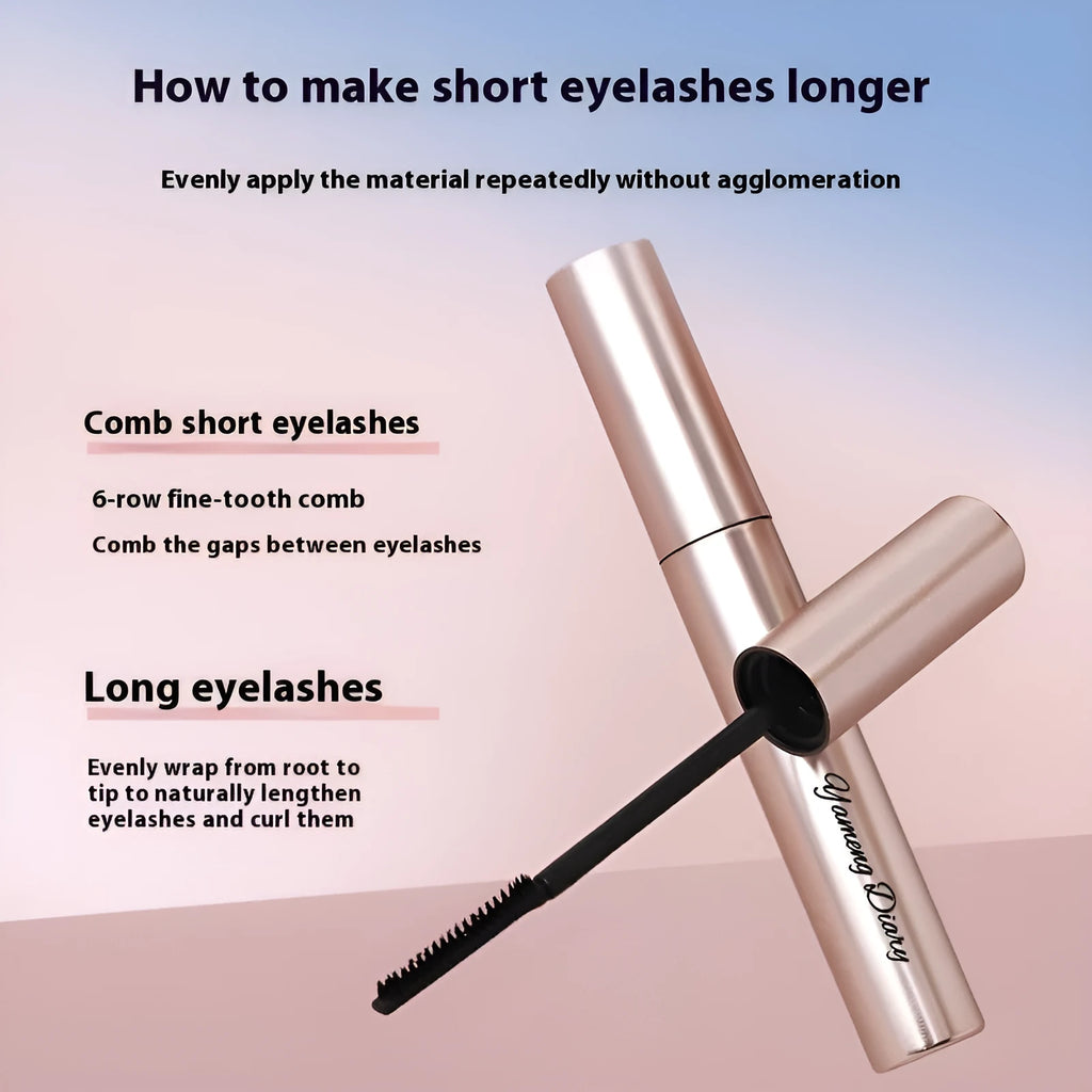 Long Curling Long-lasting Setting Mascara tube in black and brown colour variants.