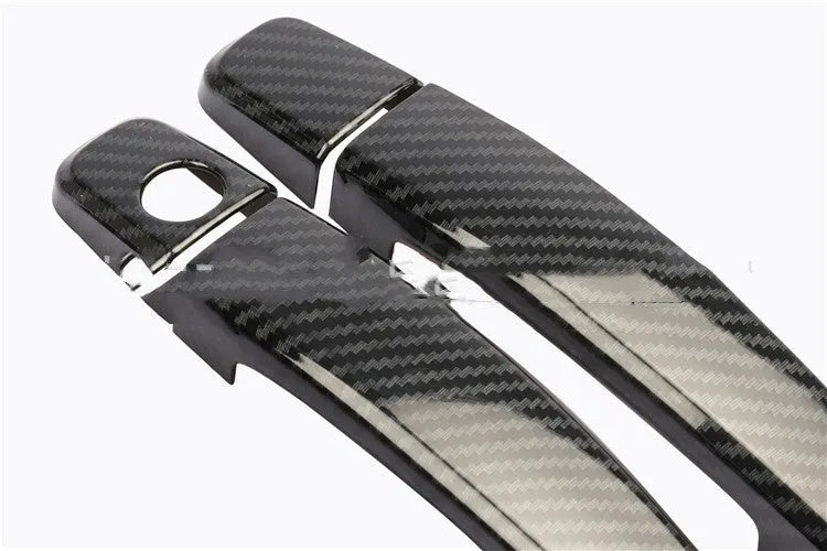 Carbon fibre pattern door handle decoration for Opel Vauxhall Astra H/J 2004-2015 models