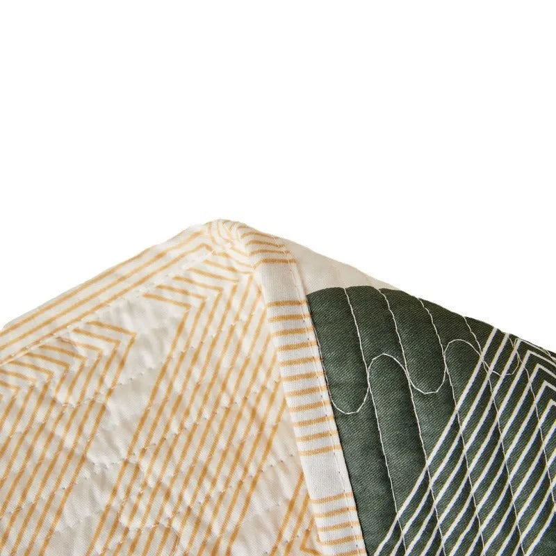 Pure cotton printed bed sheet set in modern bedspread style for a 2.2 metre bed.