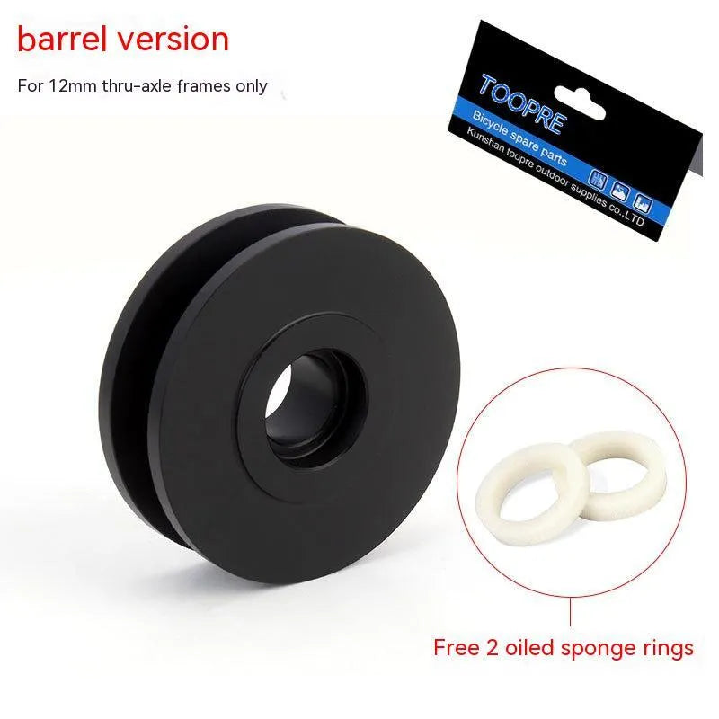 Aluminium alloy bicycle chain holder tool with barrel shaft design for quick release bike maintenance
