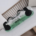Transparent PVC inflatable water weight bag for adjustable strength training