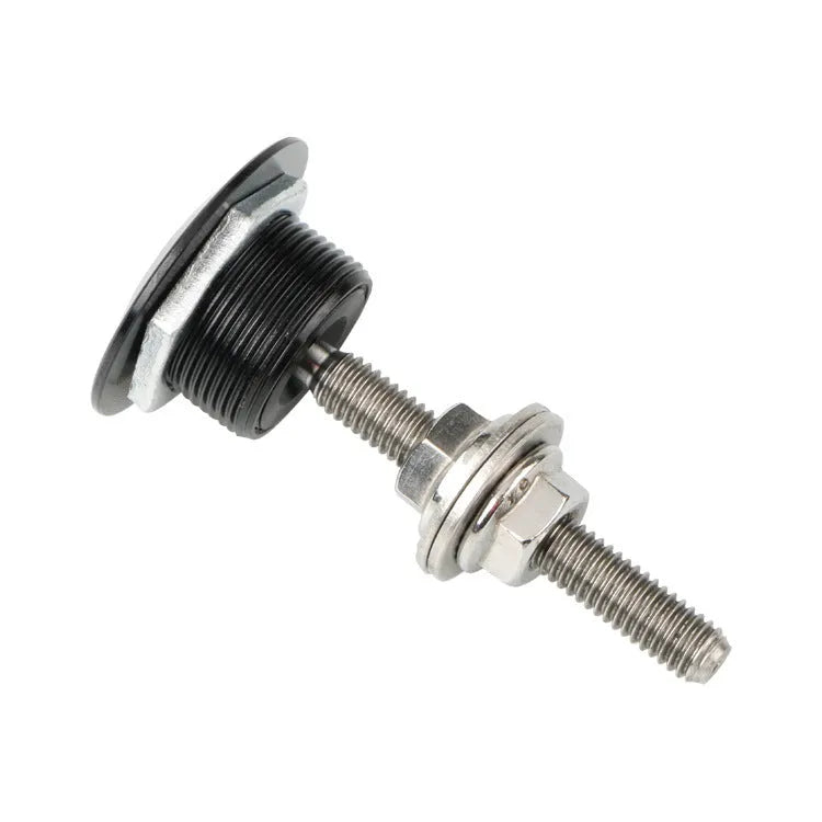 30mm diameter CNC aluminium mini engine cover lock in five colour options with 55mm screw