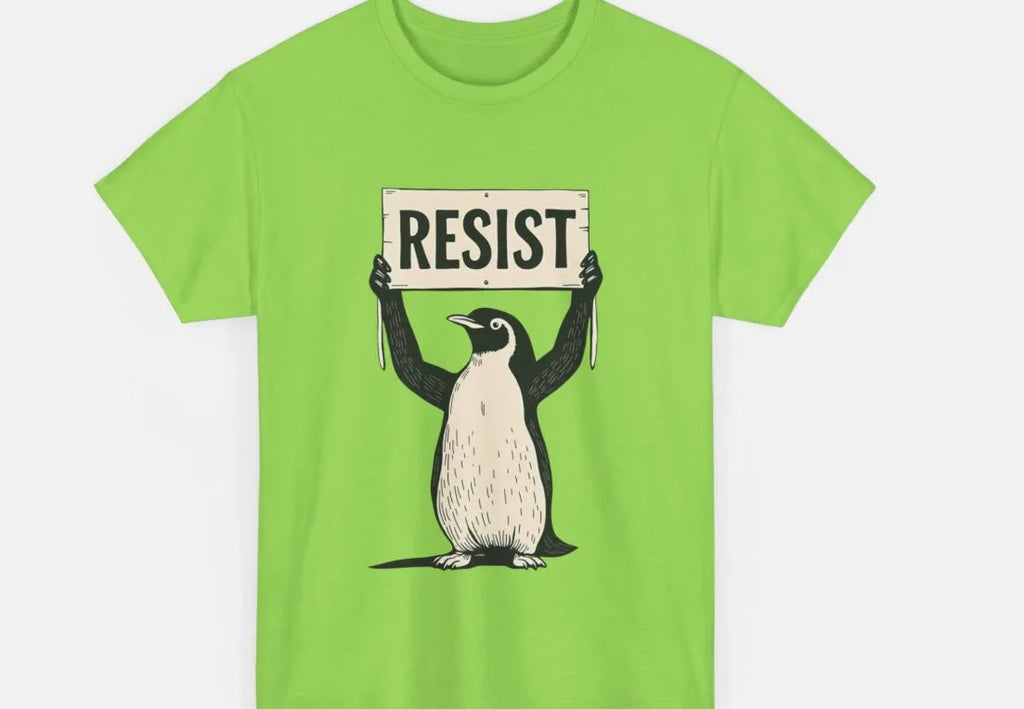 Loose fit cotton short sleeve T-shirt in black green or white with round neck for men and women