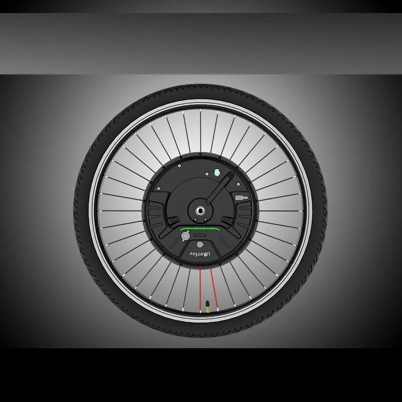 Imotor 3.0 black alloy hub motor conversion wheel for electric mountain bike