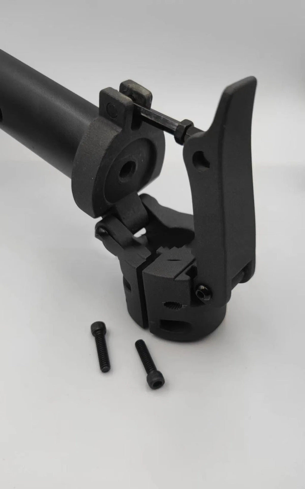 Black folding upright pole accessory for Nanbo No. 9 electric scooter replacement