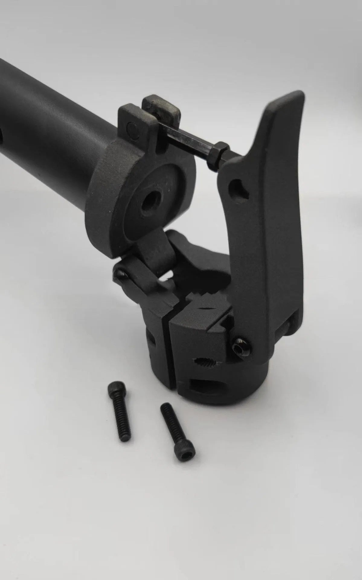 Black folding upright pole accessory for Nanbo No. 9 electric scooter replacement